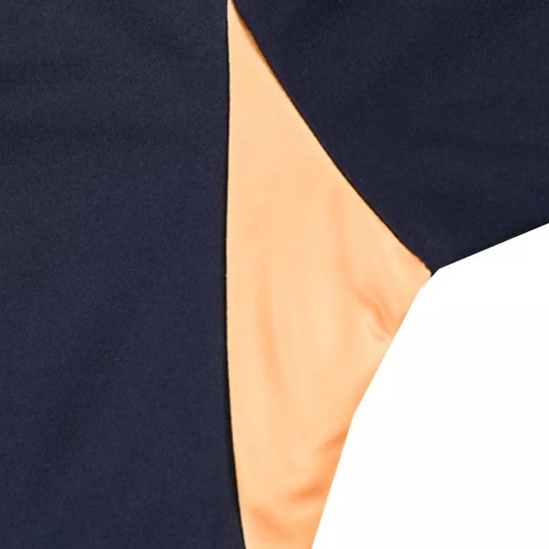 Real Madrid 1/4 Zip Tracksuit 2023/24 Kids Navy - vstockx