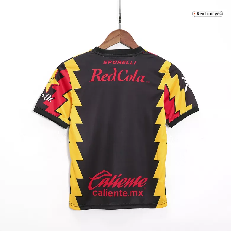 Leones Negros UdeG Home Kids Soccer Jerseys Kit 2022/23 - vstockx