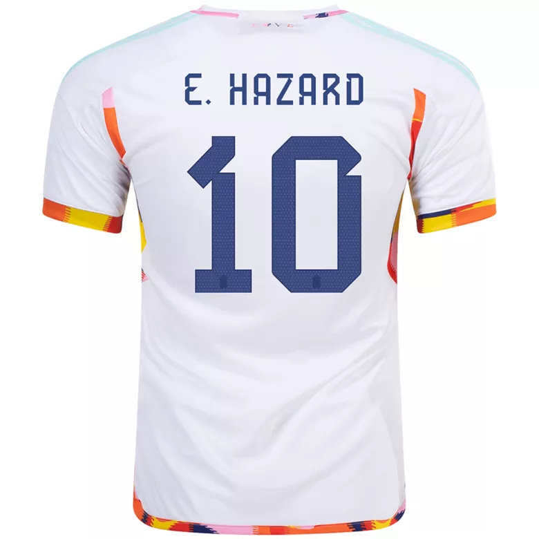 E. HAZARD #10 Belgium Away Jersey World Cup 2022 - vstockx