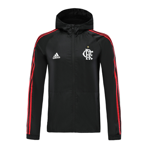 CR Flamengo Hoodie Windbreaker Jacket 2019/20 - Black - vstockx