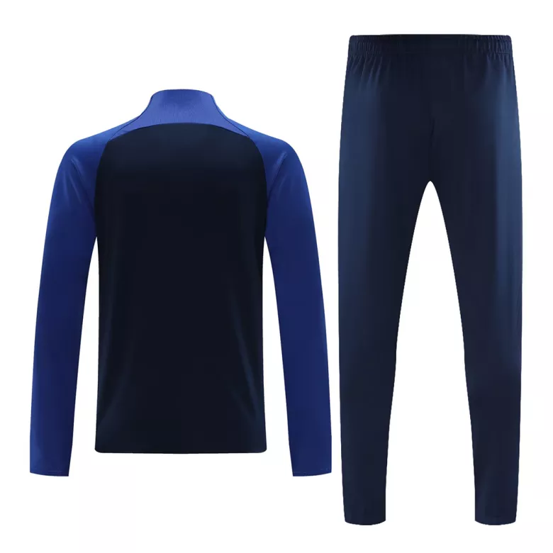 Al Nassr 1/4 Zip Tracksuit 2023/24 Blue&Black - vstockx