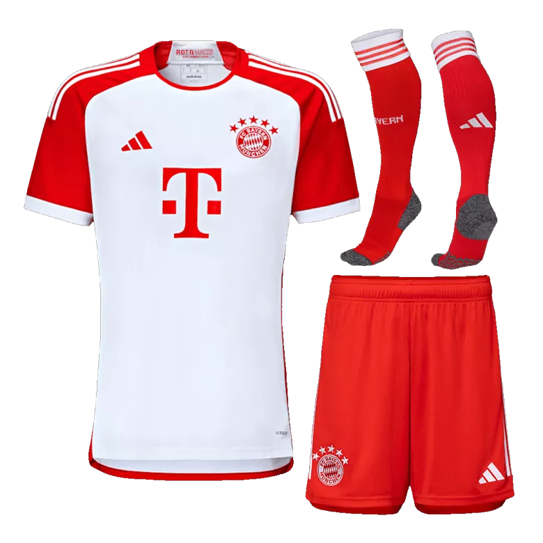 Bayern Munich Home Kids Jerseys Full Kit 2023/24 - vstockx
