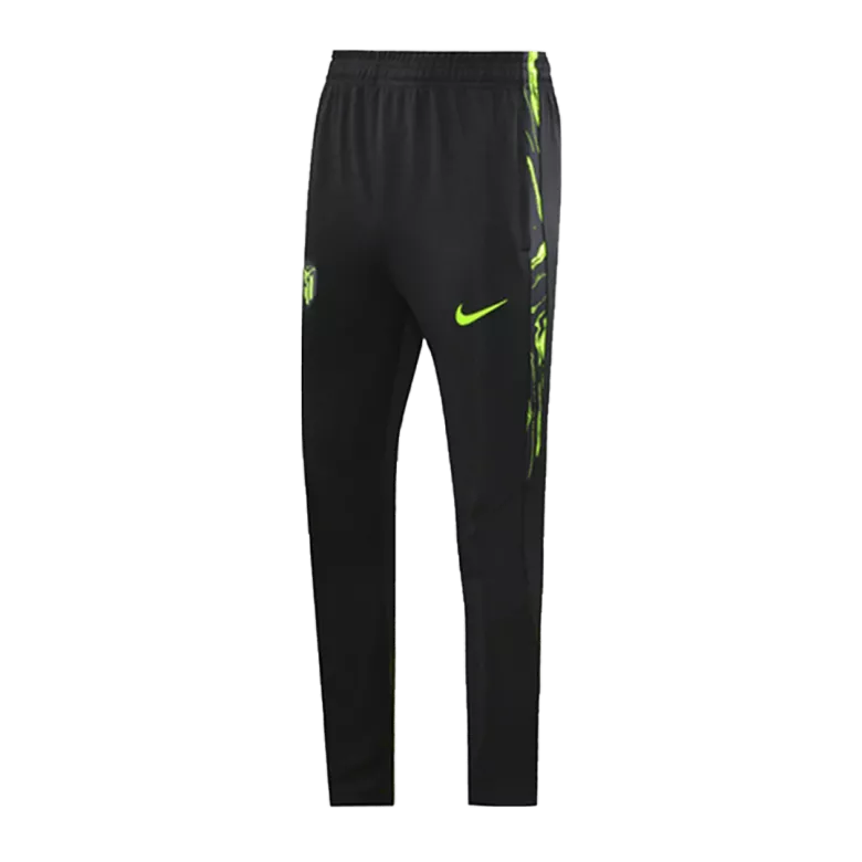 Atletico Madrid Soccer Pants 2020/21 Black Green - vstockx