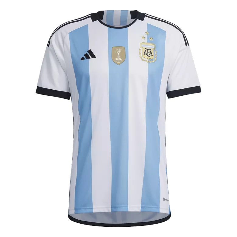 Argentina Three Stars Home Jersey World Cup 2022 - vstockx