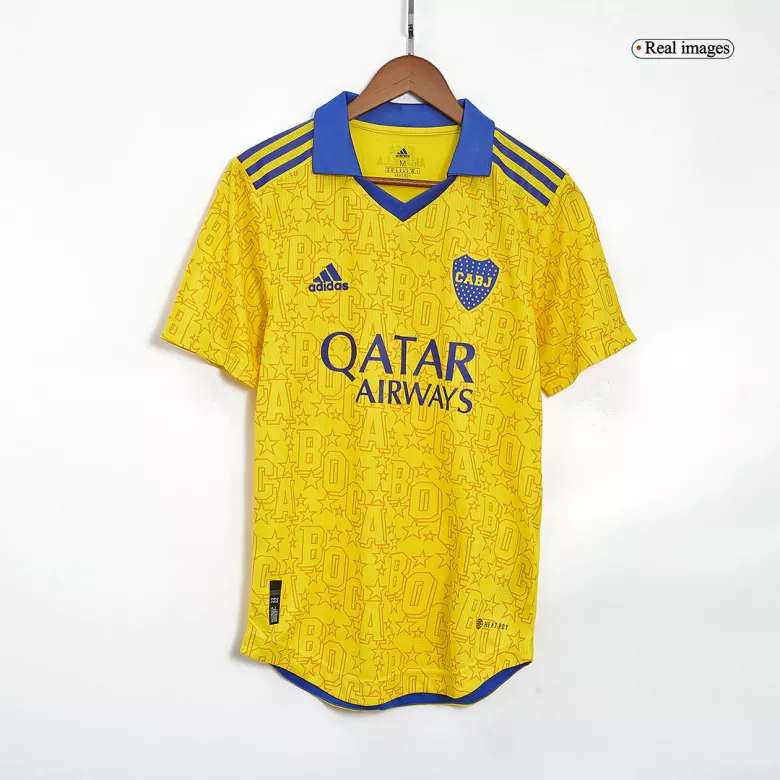 Boca Juniors Away Authentic Soccer Jersey 2022/23 - vstockx