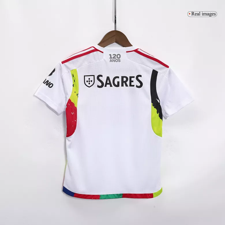 Benfica Third Away Kids Soccer Jerseys Kit 2023/24 - vstockx