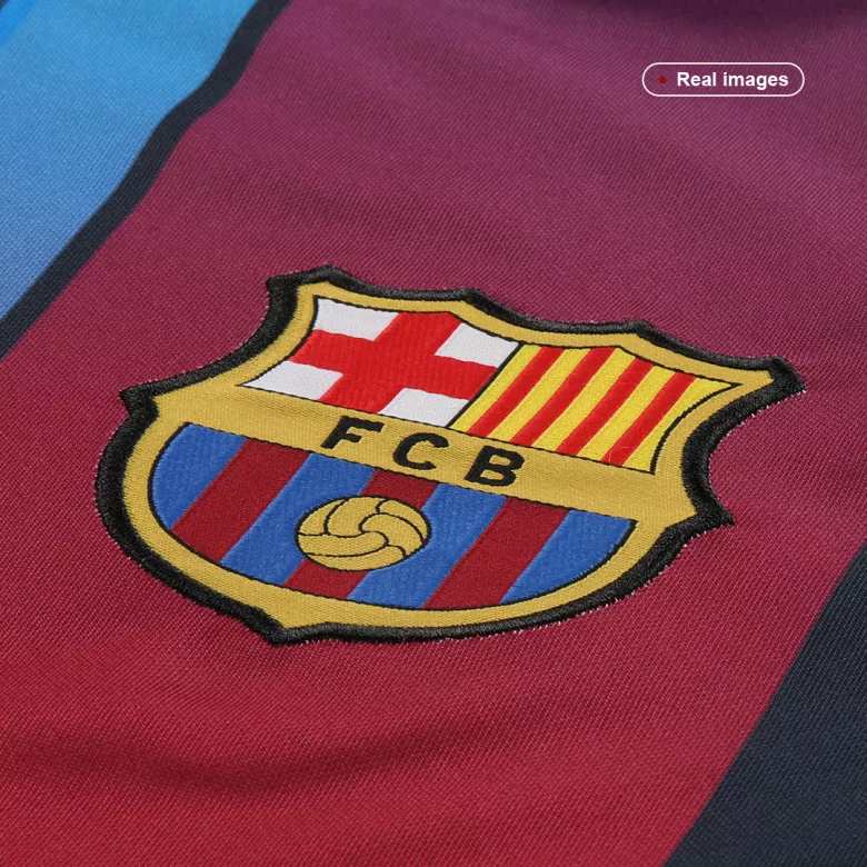 Barcelona Pre-Match Soccer Jersey 2021/22 - vstockx