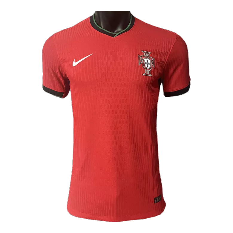 Portugal Home Authentic Soccer Jersey EURO 2024 - vstockx