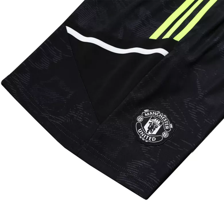 Manchester United Jerseys Sleeveless Training Kit 2022/23 Black&Green - vstockx