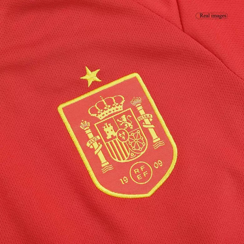 Spain Home World Cup Kids Jerseys Kit 2022 - vstockx