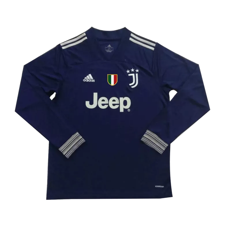 Juventus Away Long Sleeve Soccer Jersey 2020/21 - vstockx
