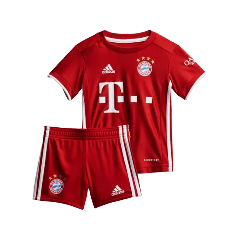 Bayern Munich Home Kids Soccer Jerseys Kit 2020/21 - vstockx