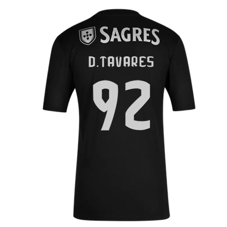 D.TAVARES #92 Benfica Away Soccer Jersey 2020/21 - vstockx