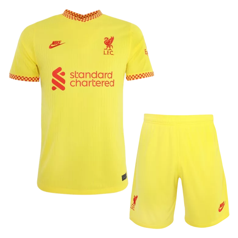 Liverpool Third Away Jerseys Kit 2021/22 - vstockx