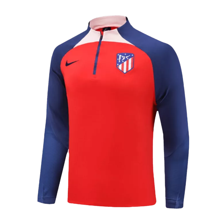 Atletico Madrid 1/4 Zip Tracksuit 2023/24 Red - vstockx