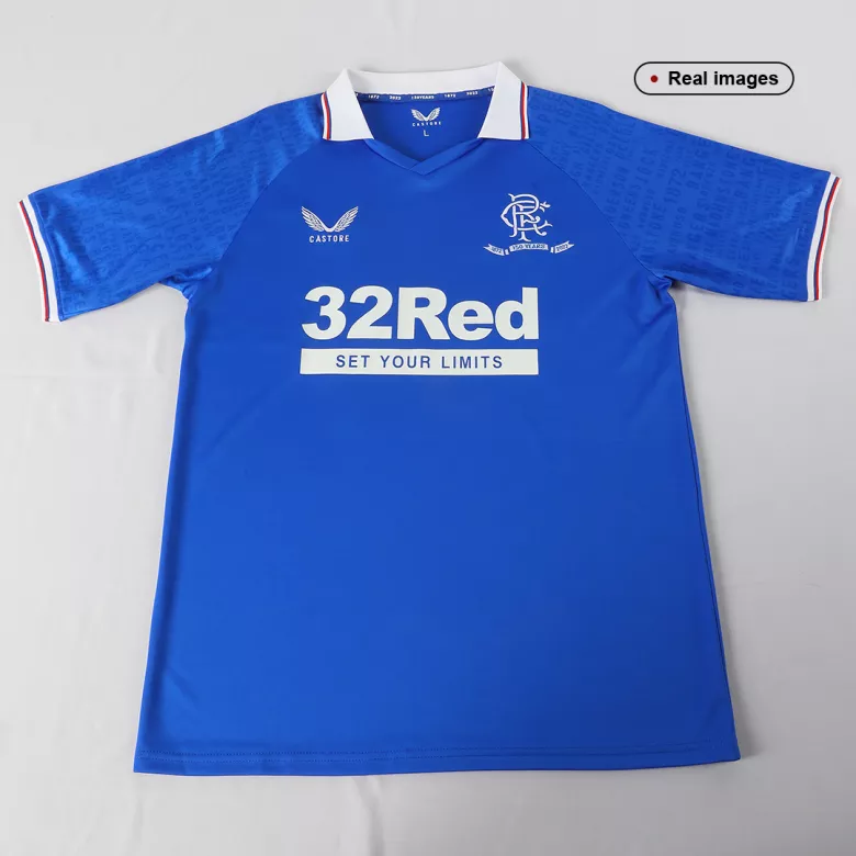 Replica Glasgow Rangers Jersey 2021/22 By Castore - vstockx