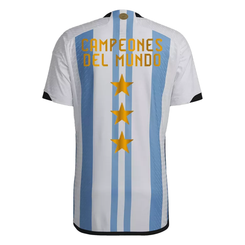 Champions Argentina 3 Stars Home Authentic Jersey 2022 - vstockx