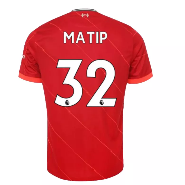 MATIP #32 Liverpool Home Soccer Jersey 2021/22 - vstockx