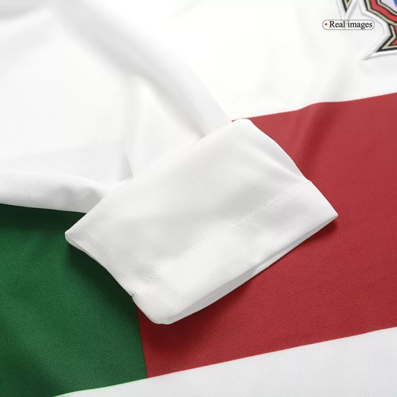 Portugal Away Long Sleeve Soccer Jersey 2022 - vstockx
