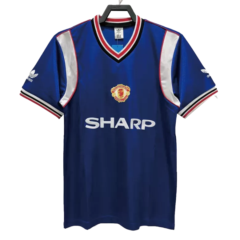 Vintage Soccer Jersey Manchester United Away 1985 - vstockx