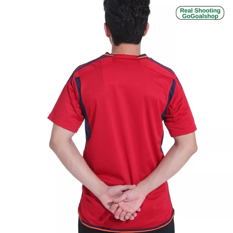 Spain Home Soccer Jersey 2022 - vstockx