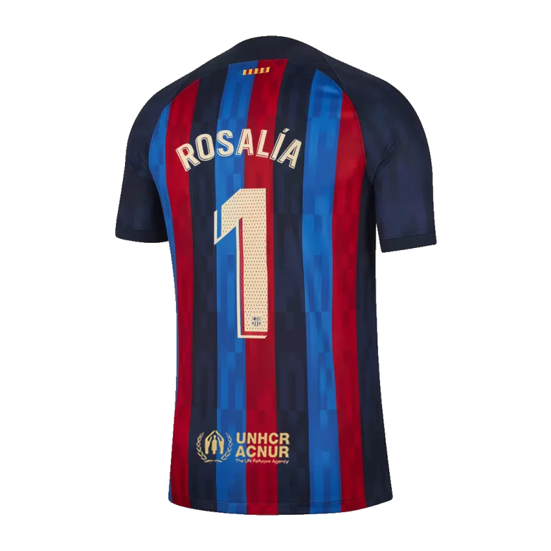 ROSAL��A #1 Barcelona Motomami Limited Edition Jersey 2022/23 - vstockx