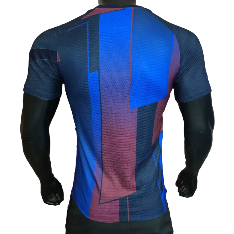 Barcelona Pre-Match Authentic Soccer Jersey 2021/22 - vstockx