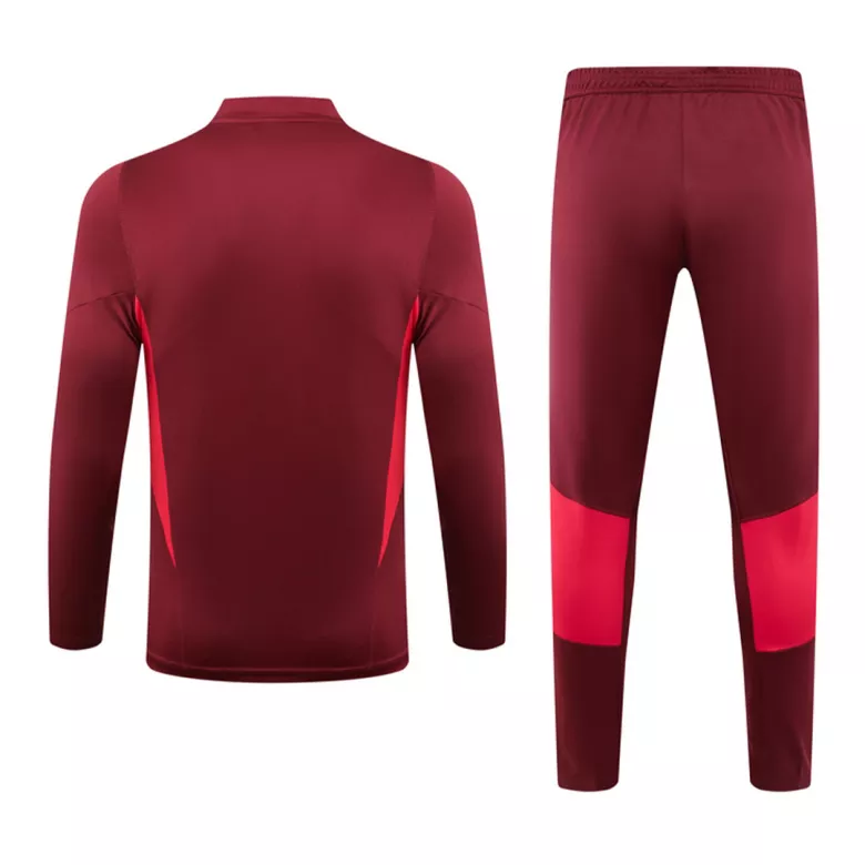 Manchester United 1/4 Zip Tracksuit 2023/24 Red - vstockx