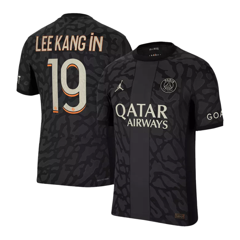 LEE KANG iN #19 PSG Third Away Soccer Jersey 2023/24 - vstockx