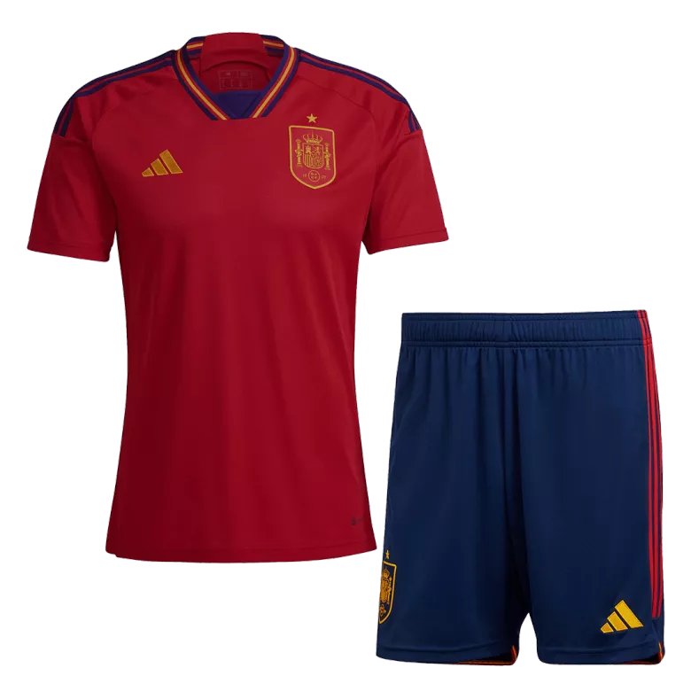 Spain Home World Cup Jerseys Kit 2022 - vstockx
