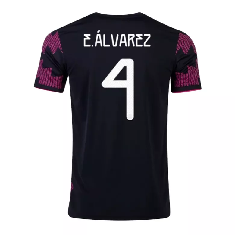 E.��LVAREZ #4 Mexico Home Soccer Jersey 2021 - vstockx