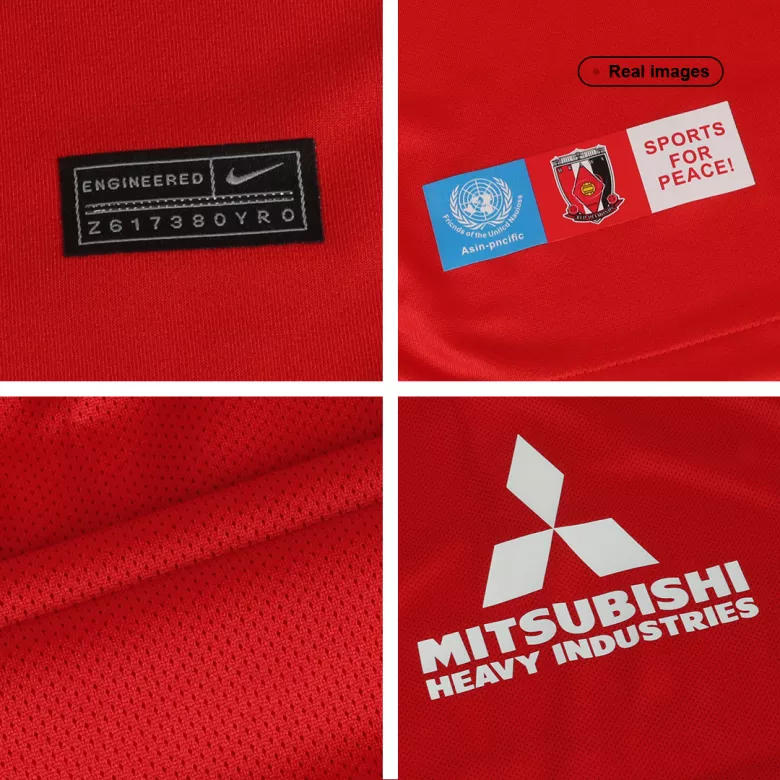 Urawa Red Diamonds Home Soccer Jersey - vstockx