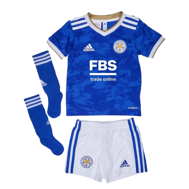 Leicester City Home Kids Soccer Jerseys Kit 2021/22 - vstockx