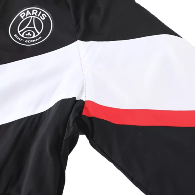 PSG Hoodie Windbreaker Jacket 2022/23 - Black - vstockx