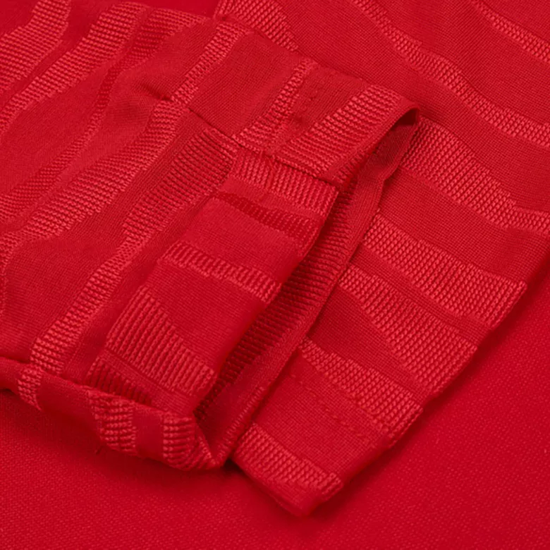 Atletico Madrid 1/4 Zip Tracksuit 2021/22 Red - vstockx