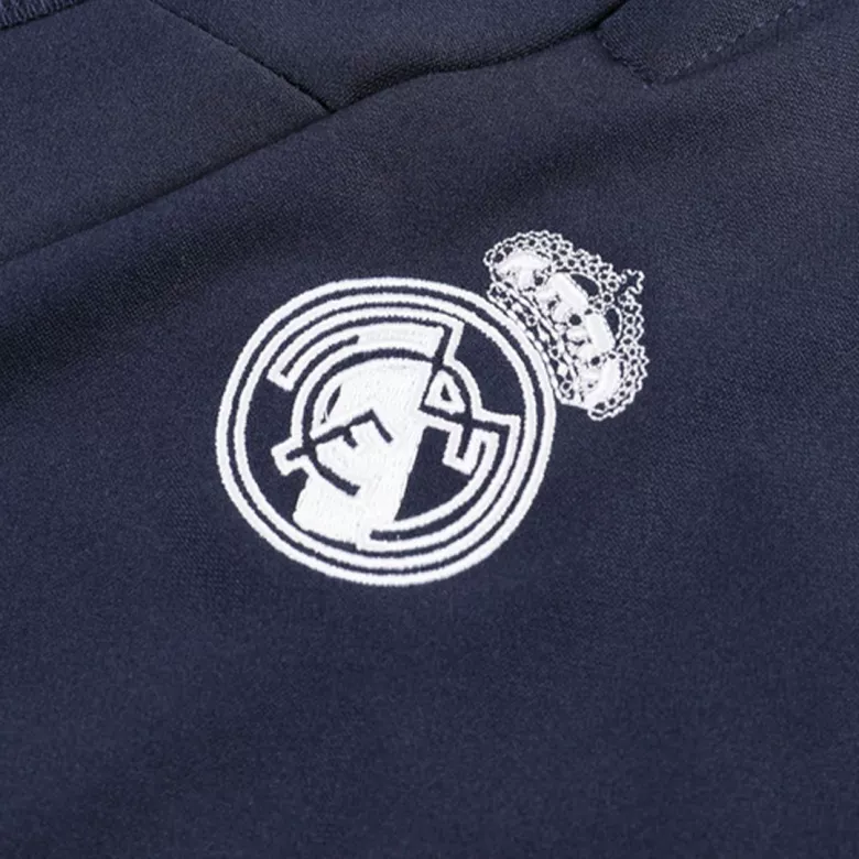 Real Madrid 1/4 Zip Tracksuit 2023/24 Gray - vstockx