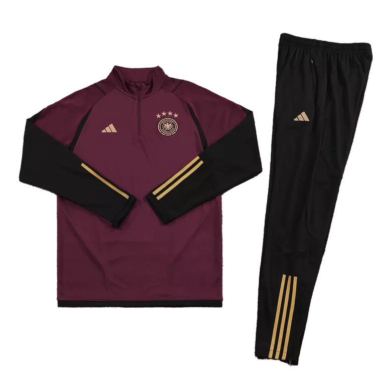 Germany 1/4 Zip Tracksuit 2022 Red - vstockx