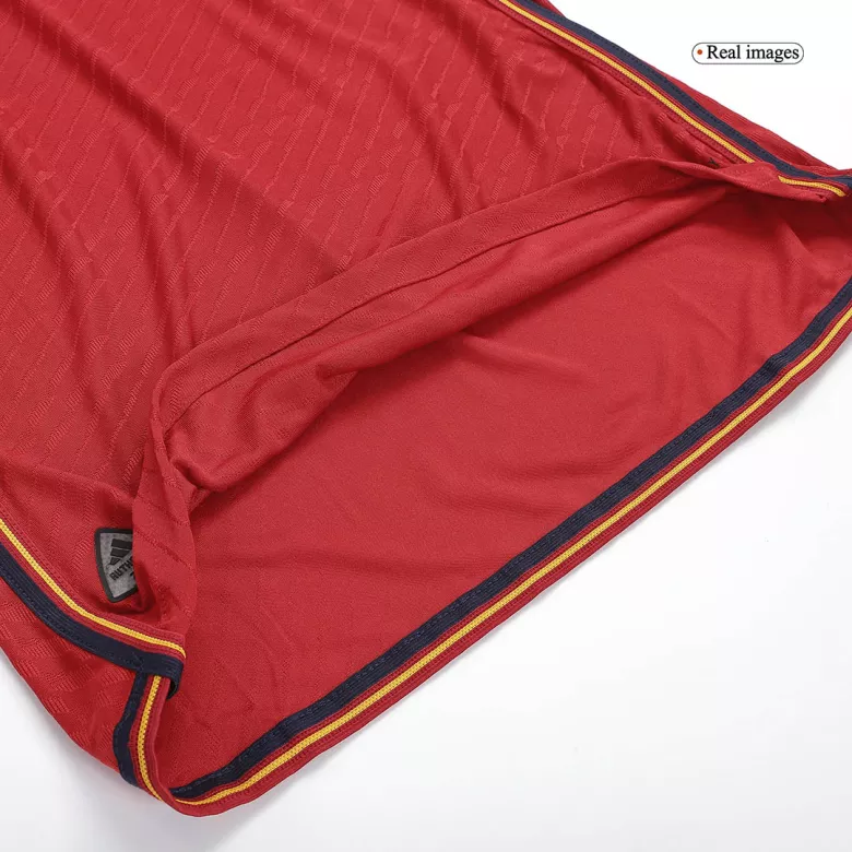 RODRI #16 Spain Home Authentic Jersey World Cup 2022 - vstockx