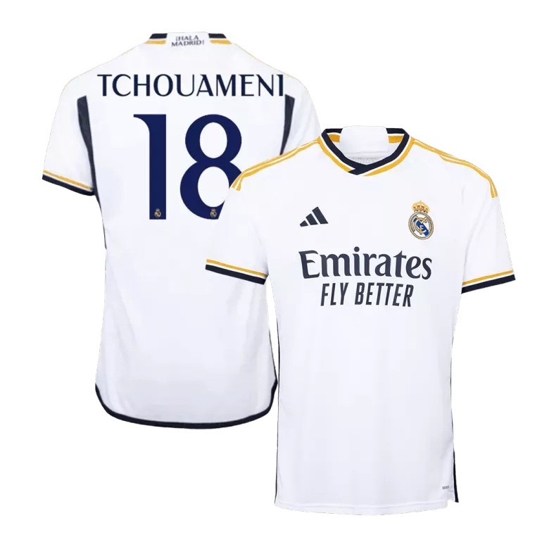 TCHOUAMENI #18 Real Madrid Home Jersey 2023/24 - vstockx