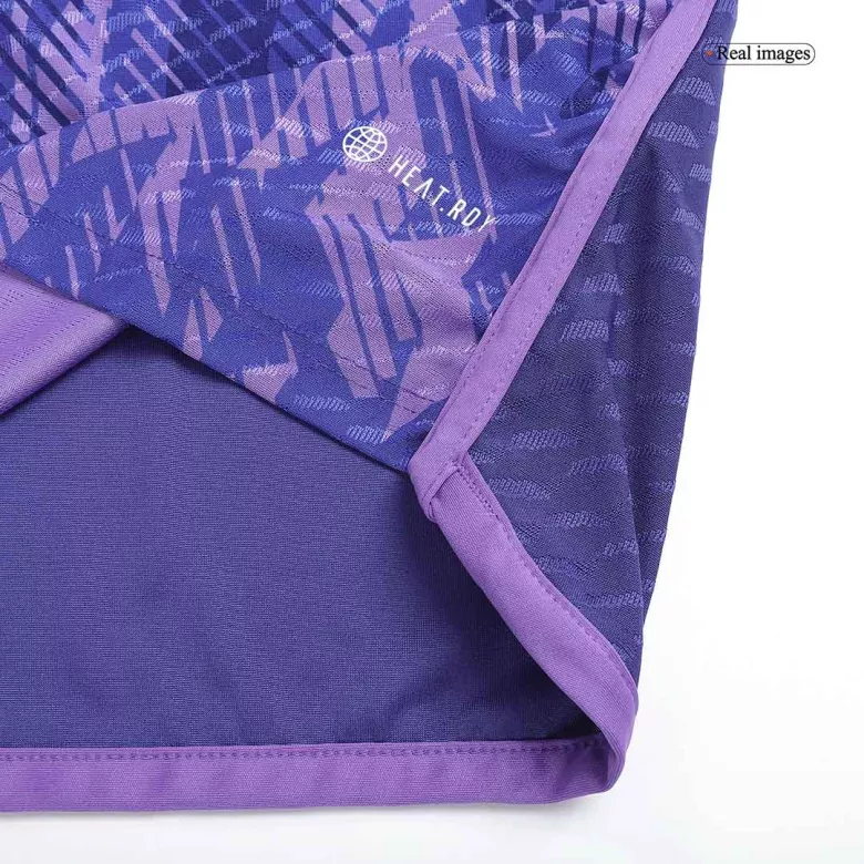 Messi #10 Argentina Away Authentic Jersey World Cup 2022 - vstockx