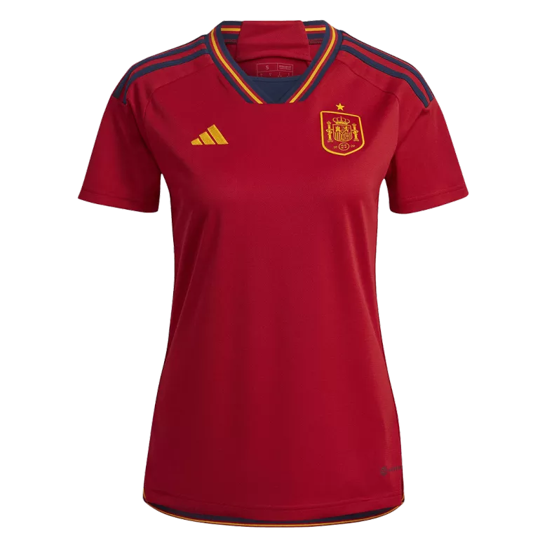 Spain Home Jersey Shirt World Cup 2022 Women - vstockx
