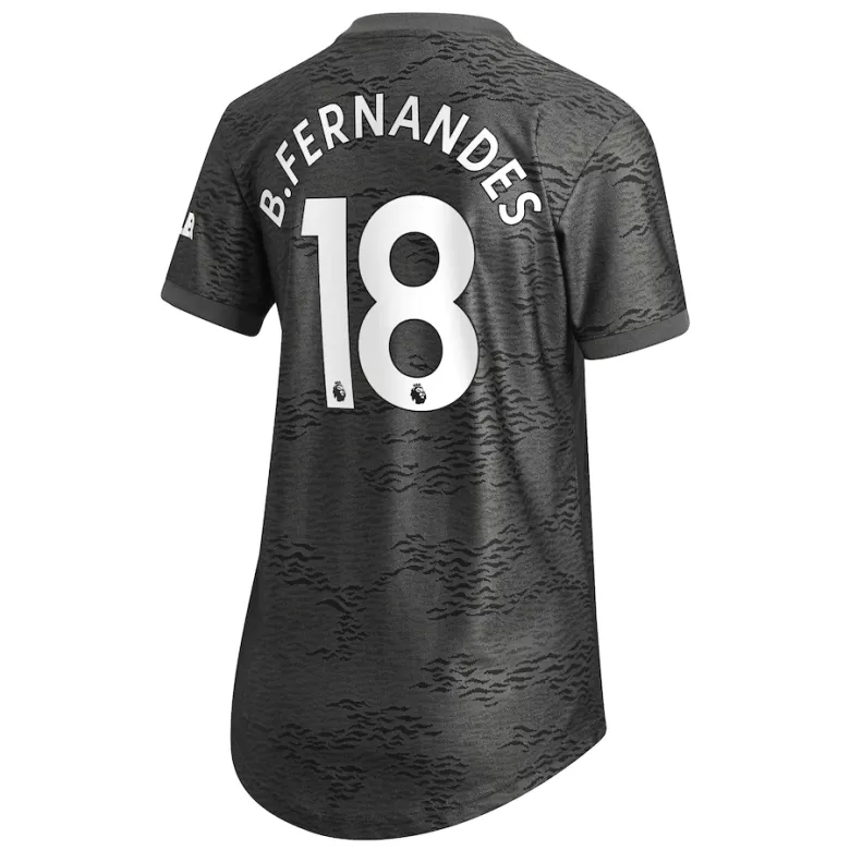 B.FERNANDES #18 Manchester United Away Soccer Jersey 2020/21 Women - vstockx
