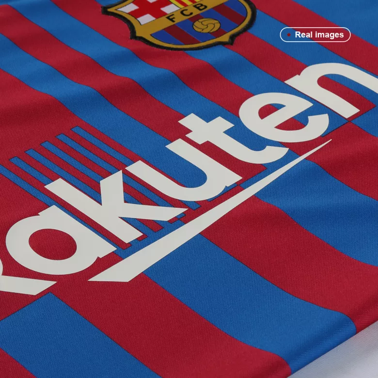 Barcelona Home Long Sleeve Soccer Jersey 2021/22              �� - vstockx