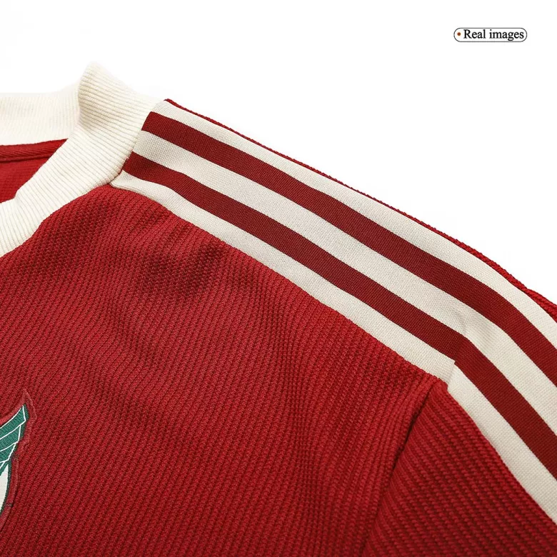 Mexico National Team Burgundy Icon Jersey 2022 - vstockx
