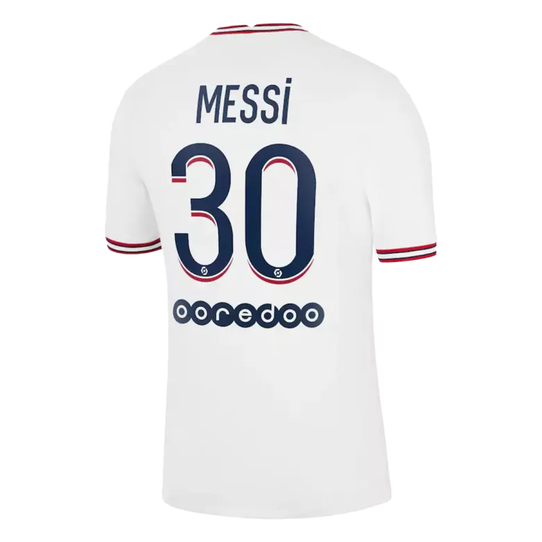 Replica Messi #30 PSG Fourth Away Jersey 2021/22 By Jordan - vstockx