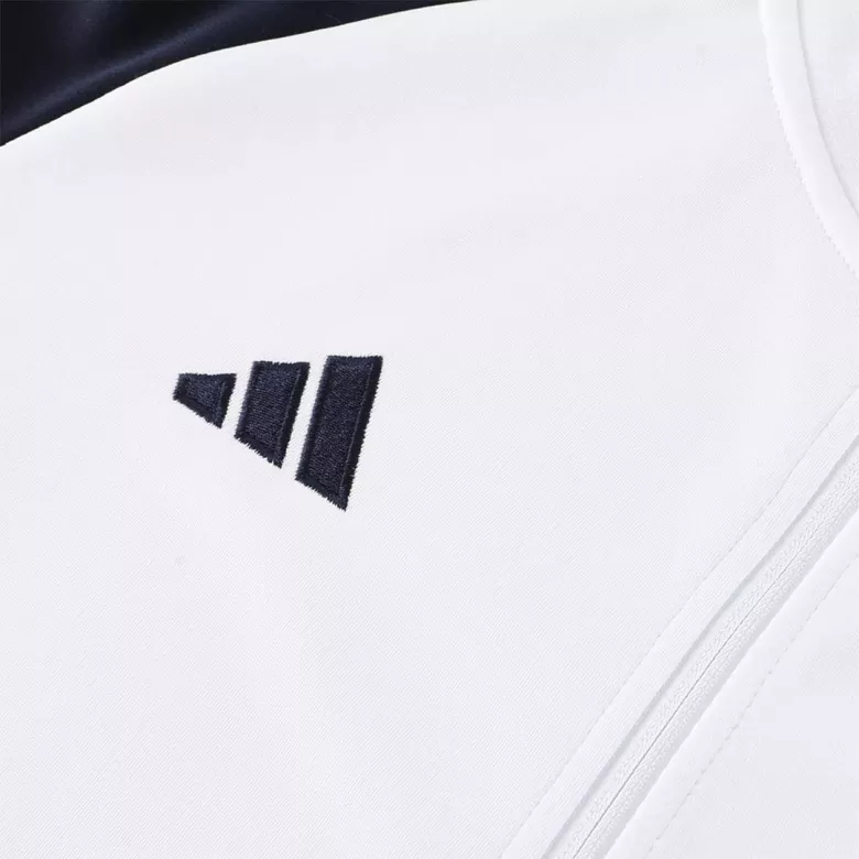 Real Madrid Jacket Tracksuit 2023/24 White - vstockx