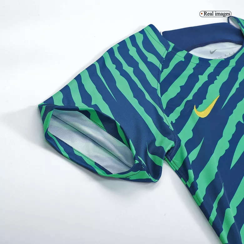 Brazil Pre-Match Soccer Jersey 2022 - vstockx