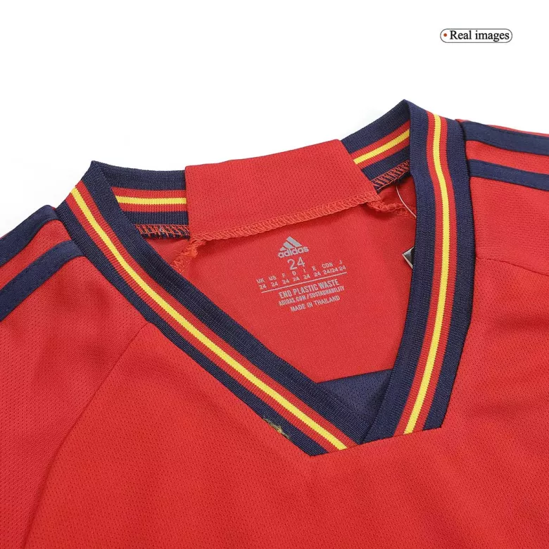 Spain Home World Cup Kids Jerseys Kit 2022 - vstockx