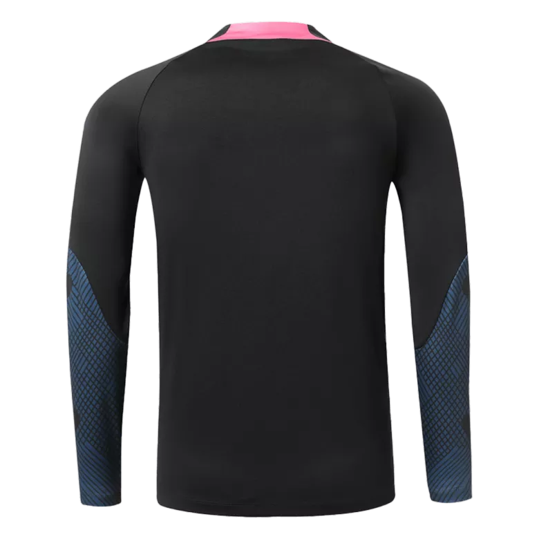 Liverpool 1/4 Zip Tracksuit 2022/23 Kids Black - vstockx