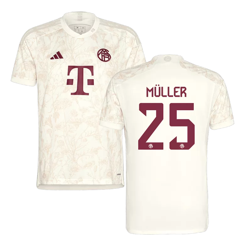 M��LLER #25 Bayern Munich Third Away Soccer Jersey 2023/24 - vstockx